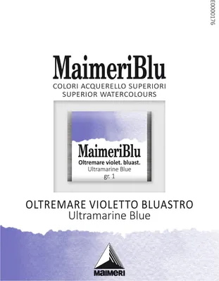 Obrázek produktu pro Maimeri Blu Akvarelová barva Ultramarine Blue 441 1,5 ml 1 ks