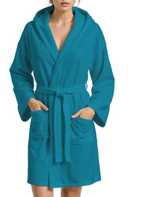 Productafbeelding van PETTI Artigiani Italiani: Microvezel badjas voor heren en dames, met capuchon en zakken