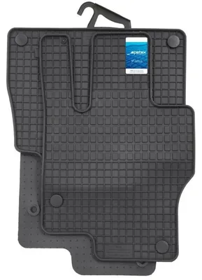 Productafbeelding van Petex rubberen vloermatset, geschikt voor MERCEDES-BENZ GLE (W167), voor- en achterkant
