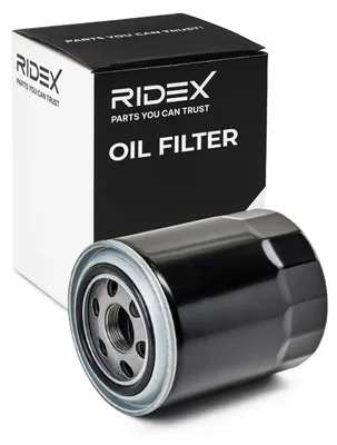 Produktbild von Ölfilter RIDEX 7O0057 Anschraubfilter für HYUNDAI H-1 Travel (TQ) für KIA SORENTO I (JC) für MAZDA E-Serie IV Pritsche / Fahrgestell (SD1, SL)
