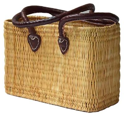 Immagine prodotto di Borsa in seagrass piccola con manico lungo cesto per la spesa cesto in vimini cesto in vimini cesto in vimini, naturale