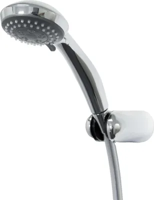 Produktbild von tecuro Wannenset Komfort-70 - mit 3 Funktionen Handbrause, Brauseschlauch 125 cm, Wandhalter 5-fach verstellbar