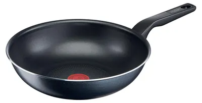 Produktbild von Tefal XL Force Wokpfanne 28cm, C38519, Rund, Wok-/Bratpfanne, Schwarz, Titan, 175 °C, Aluminium