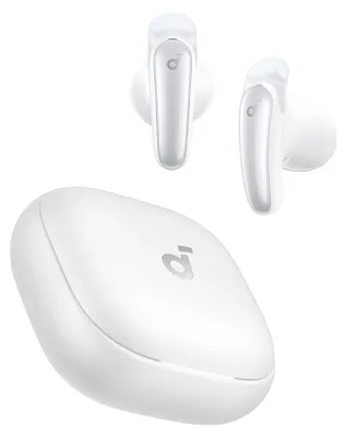 Produktbild von ANKER Soundcore Liberty Buds white Bluetooth Semi In-Ears ANC Live-Übersetzung Transparenz-Modus Spatial Audio Trageerkennung