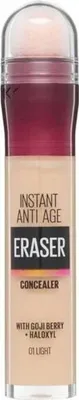 Produktbild von Maybelline Instant Anti Age Eraser 01 Light, Licht, Nacktheit, Light, Hautalterung, Mischhaut, trockene Haut, normale Haut, ölige Haut, Empflindliche Haut,..., Flüssigkeit, Frauen