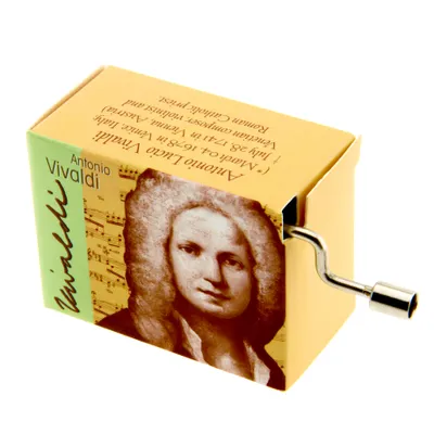 Produktbild von Spieluhr : Vivaldi Melodie Frühlingart & music Spieluhr auf Resonanzholz in Motivschachtel