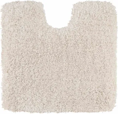 Zdjęcie produktu dla WohnDirect Dywanik łazienkowy z wycięciem WC VIENNA Cream 45 x 45 cm Z wycięciem