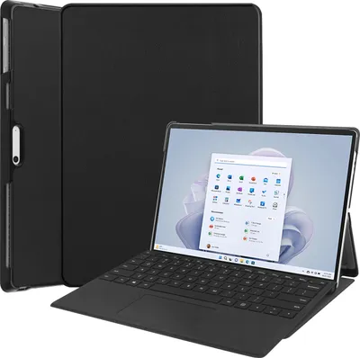Obrázek produktu pro Kryt pro Microsoft Surface Pro 9 13" 2022 Smart Cover Case se stojánkem a funkcí automatického spánku/probuzení černý