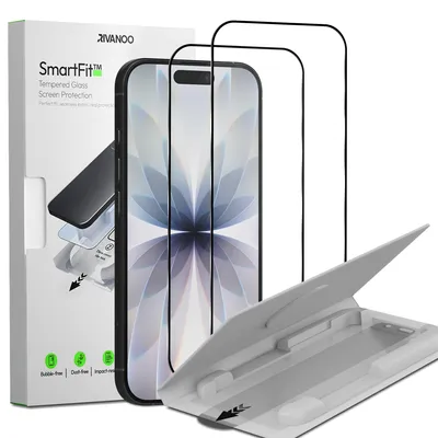 Zdjęcie produktu dla 2-pak iPhone 17 Szkło ochronne na ekran - Szkło hartowane | [Automatyczna instalacja] - Bez bąbelków
