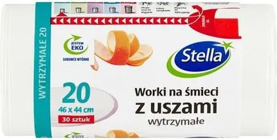 Zdjęcie produktu dla Białe wiadro Stella 20 litrów z pokrywą