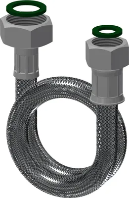 Obrázok produktu pre Hadica KWC AR, G3/4xG1/2, 600 mm, DN8, priama, 2030012245