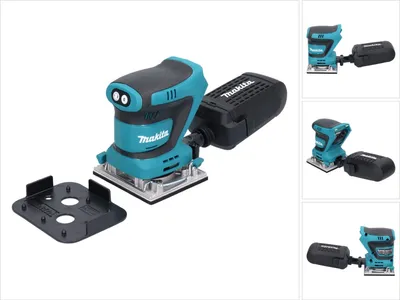 Immagine prodotto di Makita DBO 482 Z Levigatrice orbitale a batteria 18 V 112 x 102 mm Solo - senza batteria, senza caricabatterie