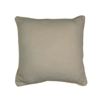 Produktbild von Mars & More - Kissen mit Jutebesatz - Beige (55x55cm)
