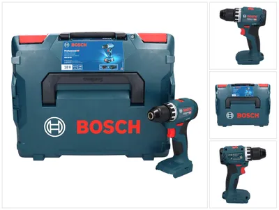 Zdjęcie produktu dla Bosch GSR 18V-45 akumulatorowa wiertarko-wkrętarka 18 V 45 Nm ( 06019K3201 ) bezszczotkowa + L-Boxx - bez akumulatora, bez ładowarki