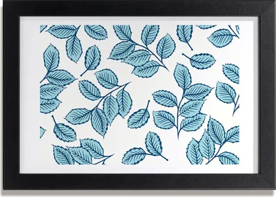 Produktbild von Bild 30x20 MDF-Rahmen, Wandkunst Blätter