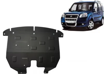 Obrázek produktu pro Ocelový ochranný kryt motoru a převodovky Fiat Doblo