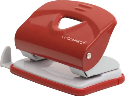 Produktbild von Dierovačka Q-CONNECT na 20 listov, červená/sivá