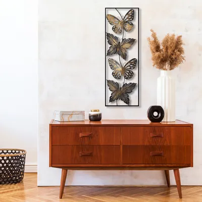 Produktbild von Wallity, Metal- TNL1568, Bunt, Sonstige Wohndekorationen, 100 x 35 x 5 cm, 100% Metall (Dicke: 1