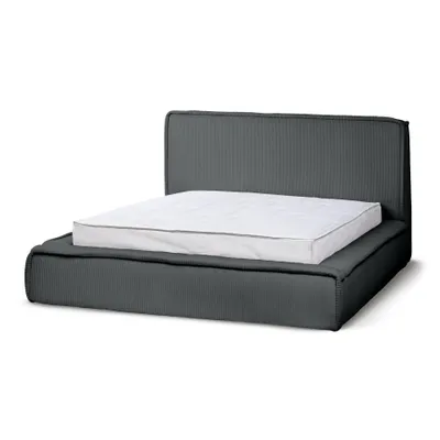 Immagine prodotto di Letto imbottito con contenitore Gryby 120x200 - Letto imbottito Midas + contenitore + telaio
