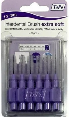 Produktbild von Tepe Interdentalbürste x-Weich 1,1mm 6 St