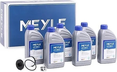Produktbild von MEYLE Ölwechselkit für Automatikgetriebe Satz Doppelkupplungs 6 Gang 6L für VW Golf VII Schrägheck (5G1, BQ1, BE1, BE2) 02E 0D9 DQ250