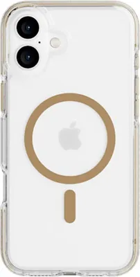 Produktbild von Tech21 EvoCrystal, Cover, Apple, iPhone 16 Plus, 17 cm (6.7"), Gold, Durchscheinend