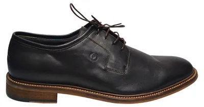Image de Pollini PB10392C9CVIT301. Bottines pour homme, en cuir marron, marque Pollini