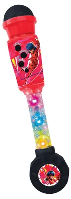 Produktbild von Miraculous Trendy-Leuchtmikrofon mit Lautsprecher (Aux-In)