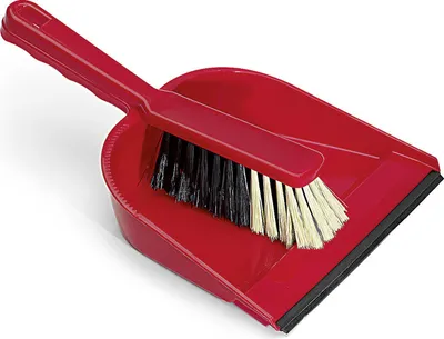 Produktbild von Nölle Kehrgarnitur Kunststoff Lippe farbig sortiert, keine Farbwahl möglich Nr. 456150