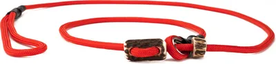Produktbild von Mystique® Moxonleine mit Zugbegrenzung und Handschlaufe 1,30m 6mm rot