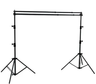 Immagine prodotto di Supporto Falcon Eyes B8210EZ 2 x sfondo, altezza 2,6, larghezza 3,15 m