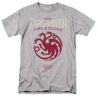 Produktbild von Game of Thrones - "House Targaryen" T-Shirt für Herren/Damen Uni TV38335 (M) (Sportliches Heather)