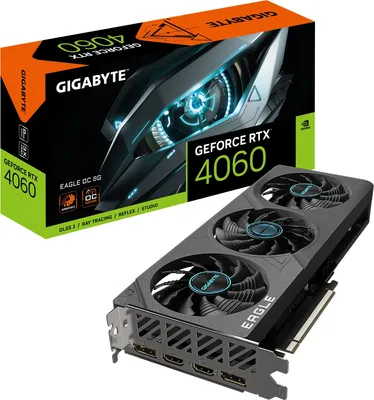 Produktbild von GeForce RTX 4060 EAGLE OC 8G NVIDIA 8 GB GDDR6