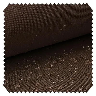 Produktbild von novely® OXFORD 210D PRO - Robuster Möbelstoff - Reißfester Polyesterstoff - Wasserabweisender Outdoor-Stoff - Pflegeleichte Meterware 1lfm - Farbe: 01 Braun