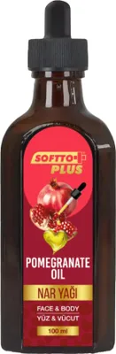 Produktbild von Softto+Plus Granatapfelöl - 100ml für Gesicht & Körper