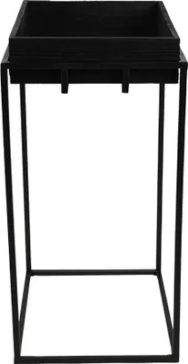 Obrázok produktu pre Stôl na sadenie Clayre & Eef 31x31x65 cm čierna liatina