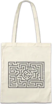 Produktbild von Urban Backwoods Maze I, Stofftasche, Farbe: Beige