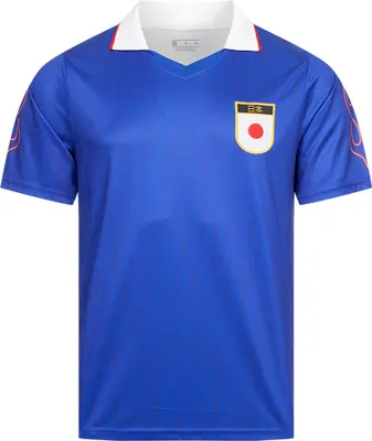 Zdjęcie produktu dla JELEX Męska koszulka piłkarska Japan Retro History, niebieska, rozmiar XL