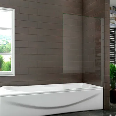 Produktbild von 75x140cm Duschwand Badewannenwand Badewannenaufsatz Festwand Duschabtrennung
