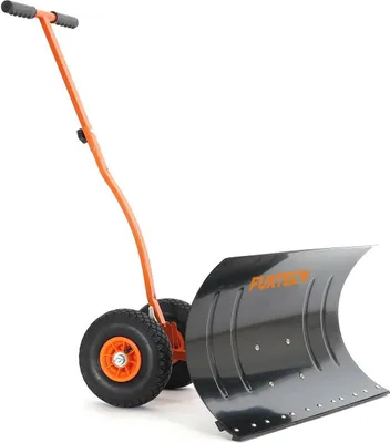 Produktbild von FUXTEC Schneeschaufel mit Räder Schneeschieber