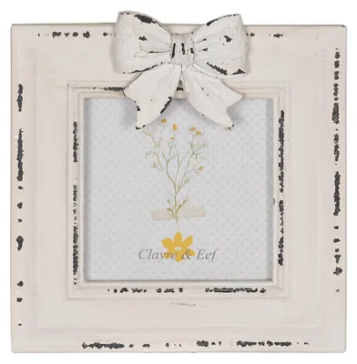 Immagine prodotto di Cornice Clayre & Eef 10x10 cm MDF bianco