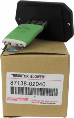 Zdjęcie produktu dla TOYOTA Avensis Corolla Hilux Fortuner Rezystor dmuchawy 87138-02040 OE