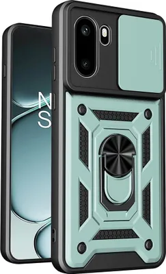 Produktbild von OnePlus 15R Hülle - Coverup Armor Ring Ständer Back Cover mit Kamera Schutz - Grün