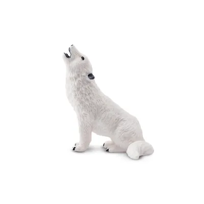 Produktbild von Toymany ML00102 Arktischer Wolf 4,5 cm Wildtiere