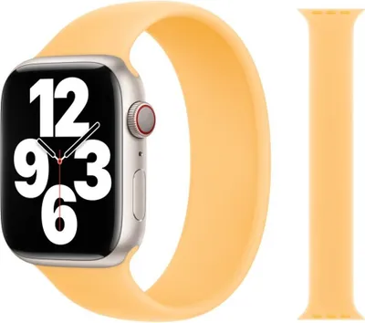 Produktbild von Original Apple Solo Loop Armband 38/40/41mm Größe 9 Sunglow