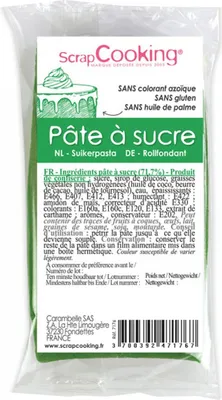 Produktbild von Dunkelgrüner Fondant 200 g