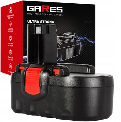 Zdjęcie produktu dla Gares Wkład do Akumulatora Bosch 35618 | 18 V 2.5 Ah Inny | Pakiet Ogniw do Regeneracji | Wysoka Wydajność Gares®
