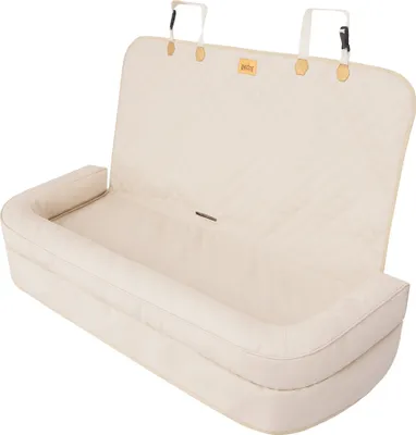 Produktbild von Transportbox BACK ( 135 x 45 cm ) für Hunde – Kofferraum Hundebett & Schutzmatte, abnehmbarer Bezug, rutschfest – Doggy