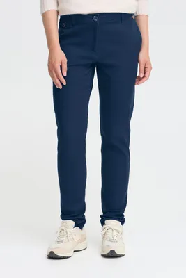 Produktbild von OXMO OXIBEN Damen Chino Hose Stoffhose Baumwollmischung regular fit