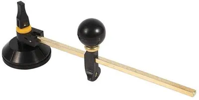 Immagine prodotto di Compasso per seghe circolari fino a 40 cm di diametro con design in vetro.